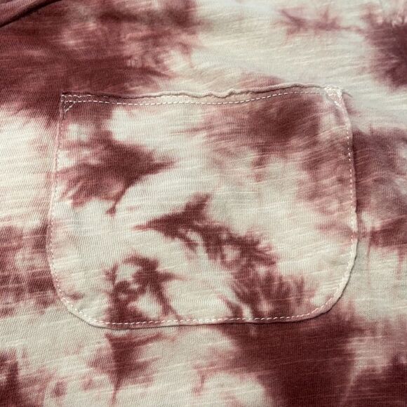 Porridge Clothing Ocean Tie-Dye V-Neck Tee Sz M - Picture 12 of 14